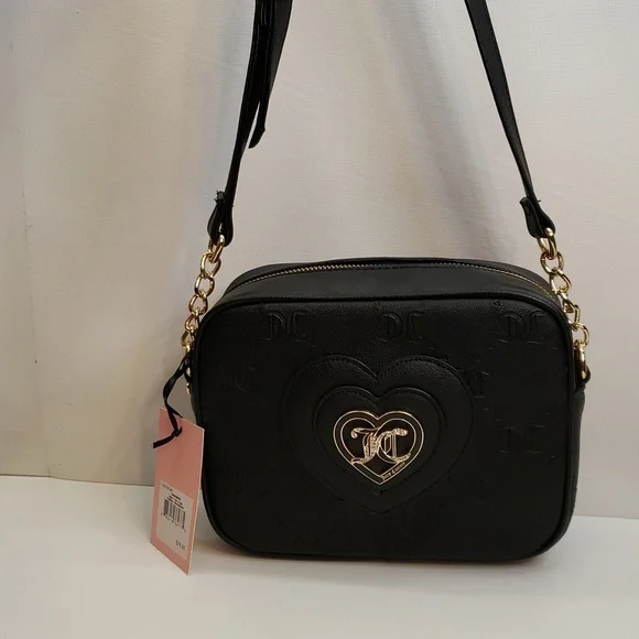 NWT Juicy Couture Liquorice Only You N Me Camera Crossbody Bag - Picture 3 of 17
